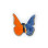 Borboleta em cerâmica-tamanho grande