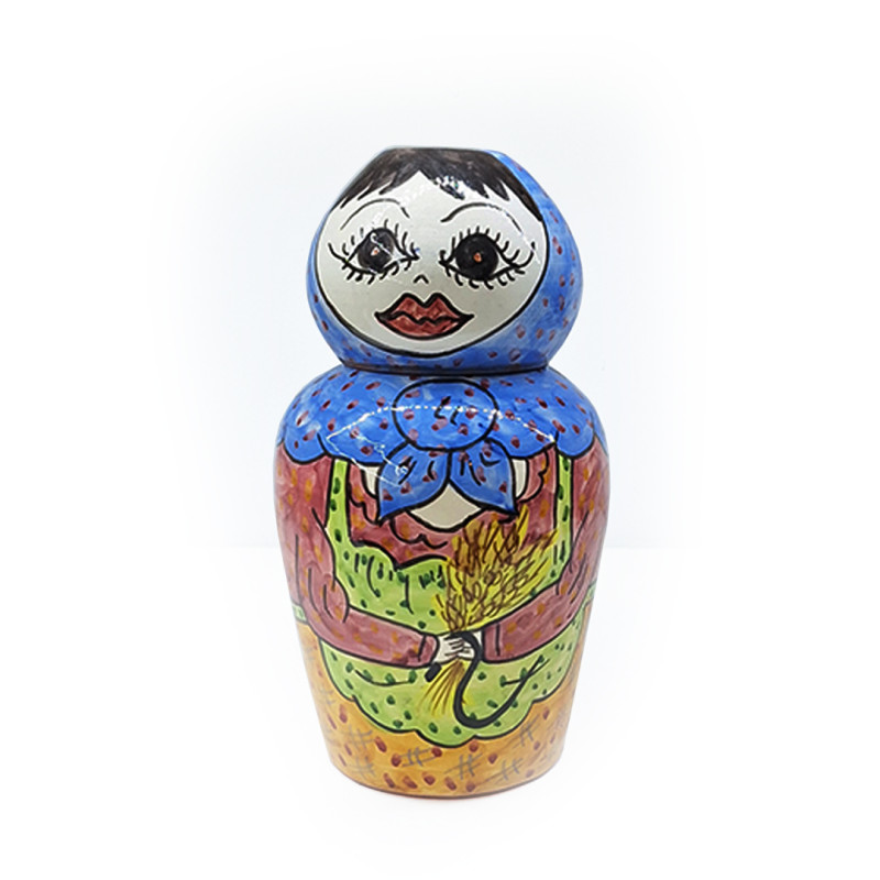 Doll / jug with a cup