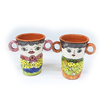 Conjunto de 2 comadres