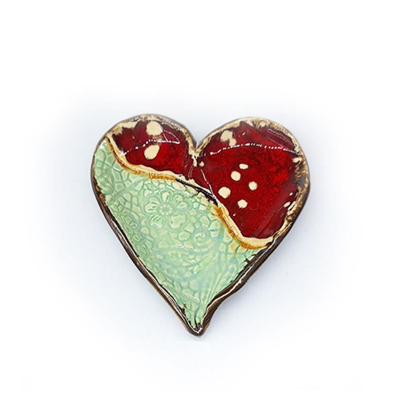 Ceramic medium heart