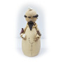 Handmade ceramic Saint Francis