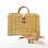 Natural reed bag