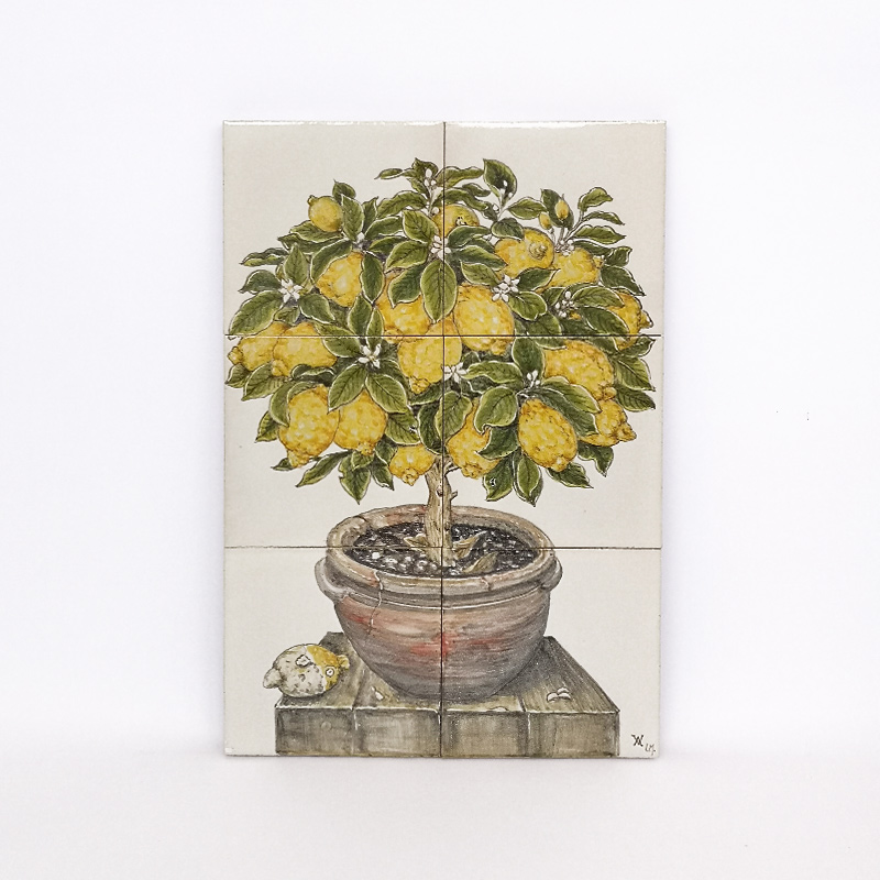 Painel com 6 Azulejos