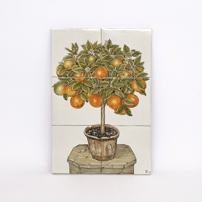 Painel com 6 Azulejos