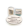 Set of 3 ceramic pieces