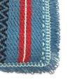 Traditional teal blanket