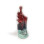 Stylized nativity scene - red and turquoise