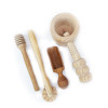 Conjunto de utensílios em madeira
