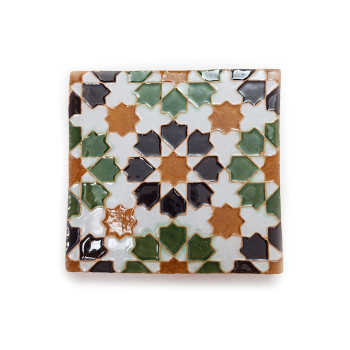 Conjunto de 4 azulejos Hispano Árabes