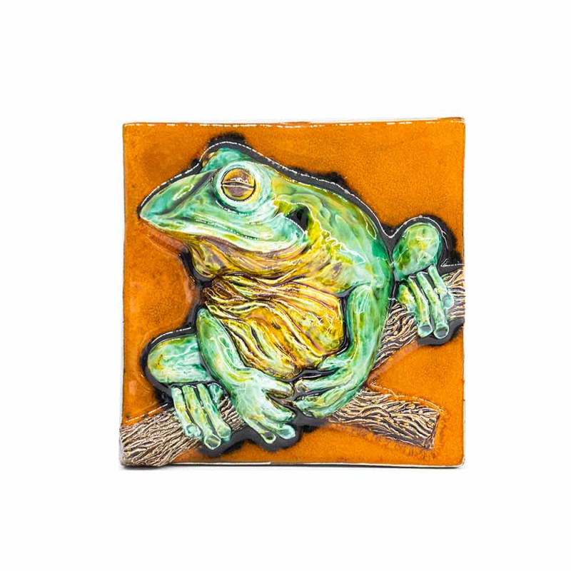 Azulejo com relevo-sapo