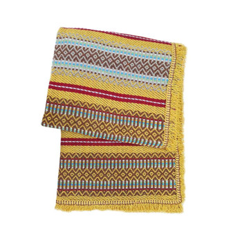 Manta tradicional - Amarelo mel