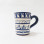 Caneca em cerâmica pintada à mão