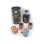 Conjunto de licor de bolota com 4 copinhos alentejanos