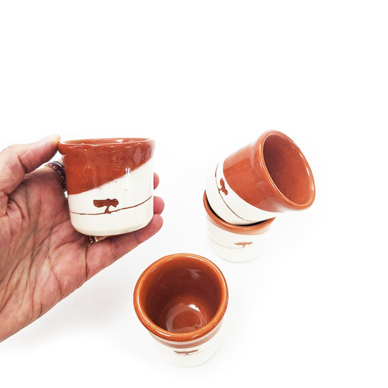 Copos de shot/café-Linha do Horizonte