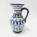 Hand painted wine Jug