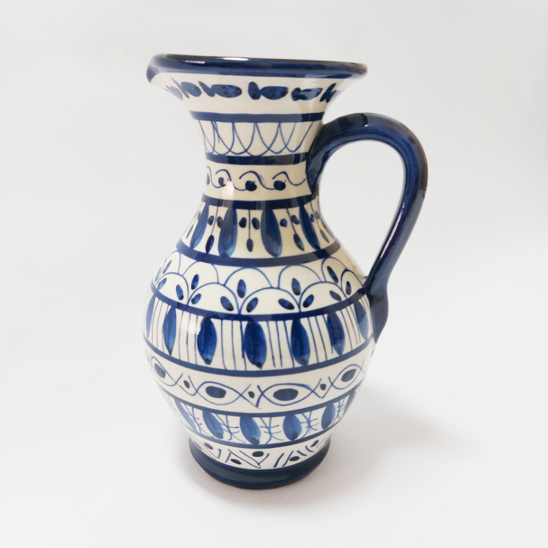 Hand painted wine Jug