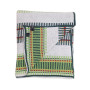 Cotton blanket without fringes
