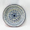 Handmade and hand painted ceramic dish
