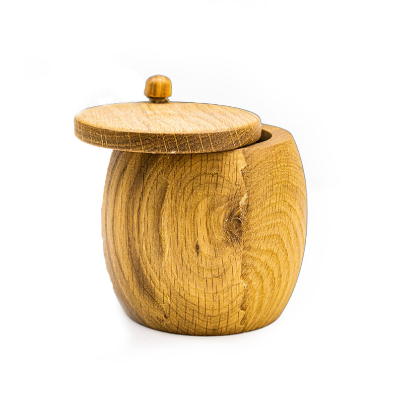 Oak Wood Salt Box