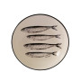 Round bowl-sardines collection