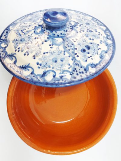 Tacho em cerâmica, pintado à mão