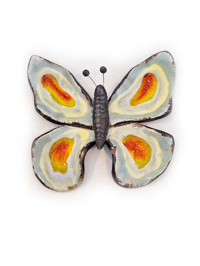 Borboleta em cerâmica
