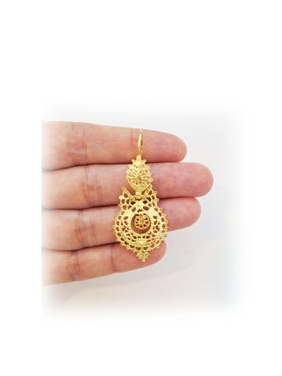 Brincos de rainha – filigrana portuguesa