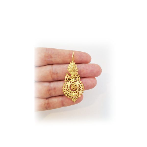 Brincos de rainha - filigrana portuguesa - Image 2