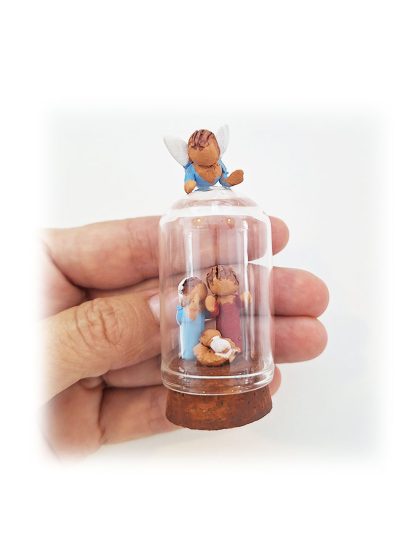 Presépio mini com campânula